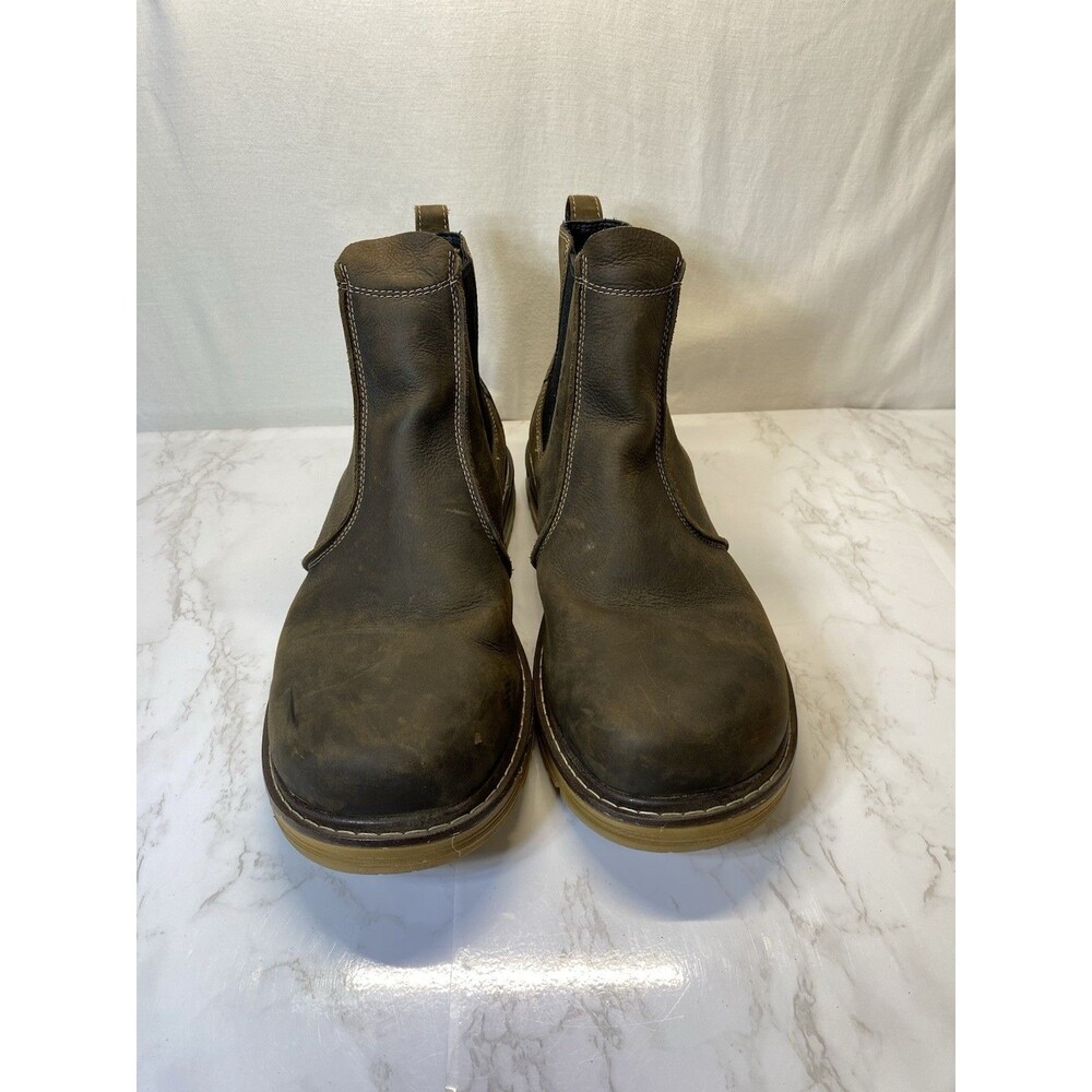 Keen Men's Seattle Romeo Mid Slip On Alloy Safety Toe Boots 1021344 - Picture 5 of 9